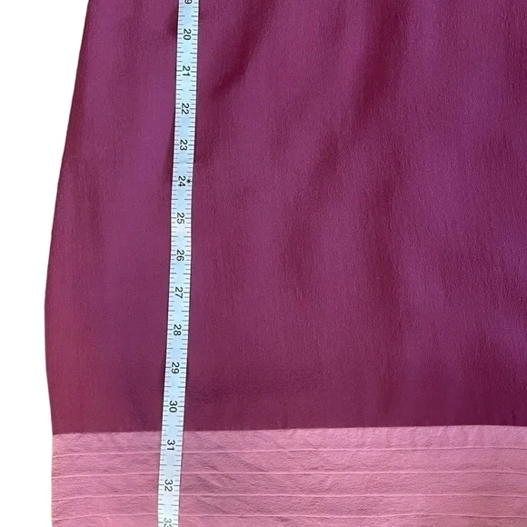 Euc Guess by Marciano 100% silk dress, plum/dusty rose colour, size Small. - Picture 7 of 12